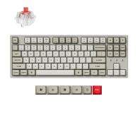 Keychron C1Pro M1 Wired Mechanical Super Red RGB HotSwap TKL - 1507468 - zdjęcie 1